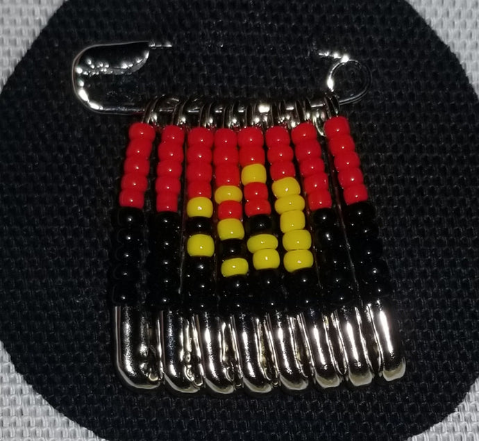 Angola Flag Pin