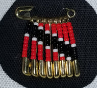 Trinidad Flag Pin (Gold)