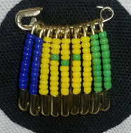 St. Vincent Flag Pin (Gold)